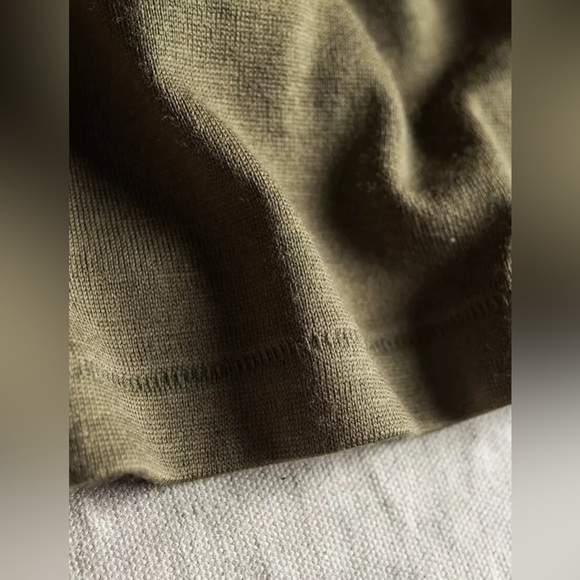 Bronson OG-208 Merino Wool Jungle Sweater Henley Collar Winter Warm Basic Shirt - Picture 5 of 12